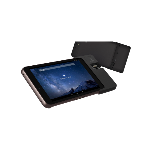 RT080 iBio 8" Rugged Tablet Computer with Fingerprint Scanner